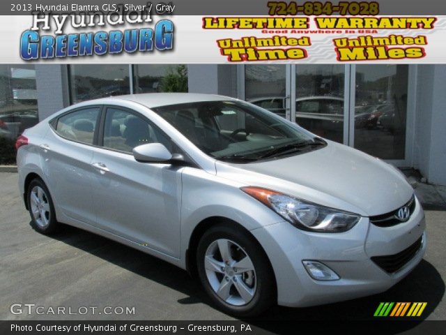 2013 Hyundai Elantra GLS in Silver