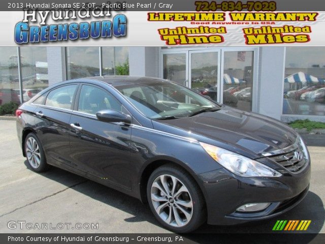 2013 Hyundai Sonata SE 2.0T in Pacific Blue Pearl