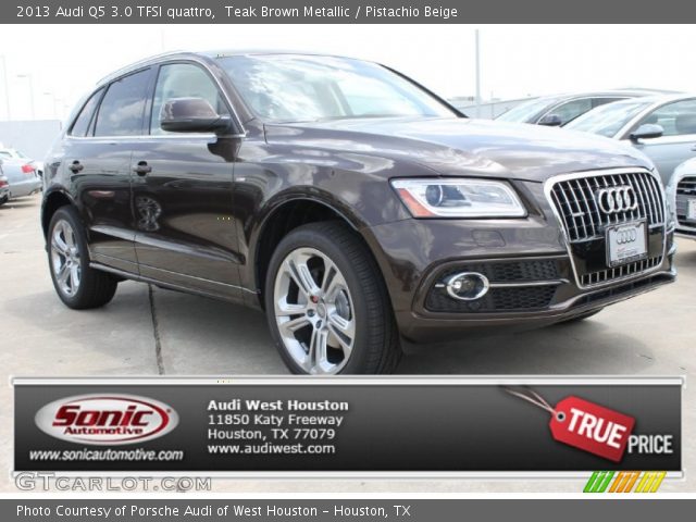 2013 Audi Q5 3.0 TFSI quattro in Teak Brown Metallic
