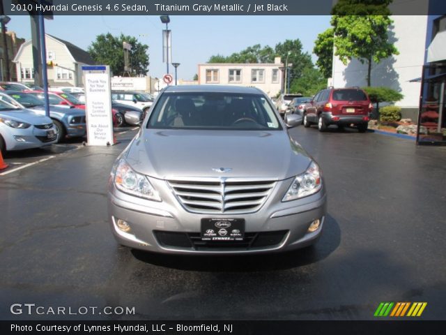 2010 Hyundai Genesis 4.6 Sedan in Titanium Gray Metallic