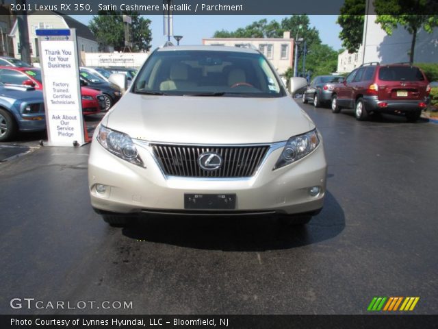 2011 Lexus RX 350 in Satin Cashmere Metallic