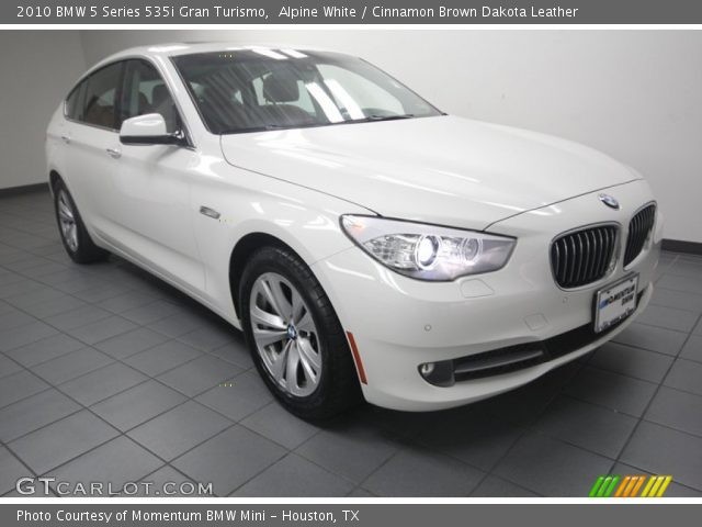2010 BMW 5 Series 535i Gran Turismo in Alpine White