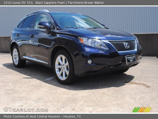 2010 Lexus RX 350 in Black Sapphire Pearl