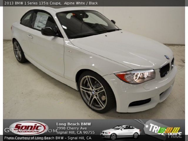 2013 BMW 1 Series 135is Coupe in Alpine White