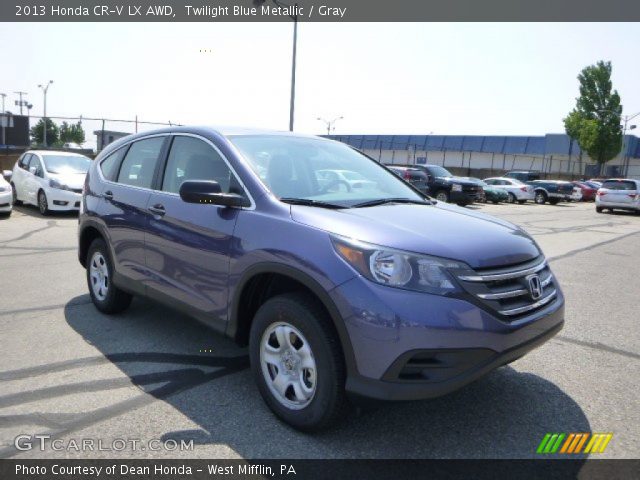 2013 Honda CR-V LX AWD in Twilight Blue Metallic