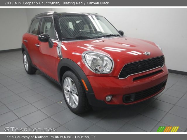 2013 Mini Cooper S Countryman in Blazing Red