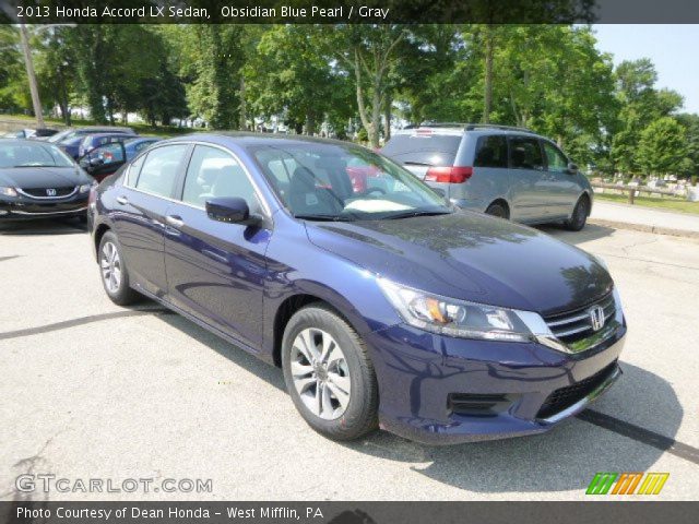 2013 Honda Accord LX Sedan in Obsidian Blue Pearl