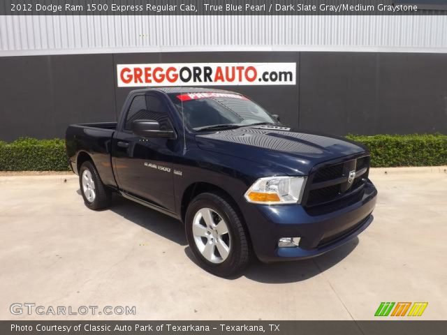 2012 Dodge Ram 1500 Express Regular Cab in True Blue Pearl