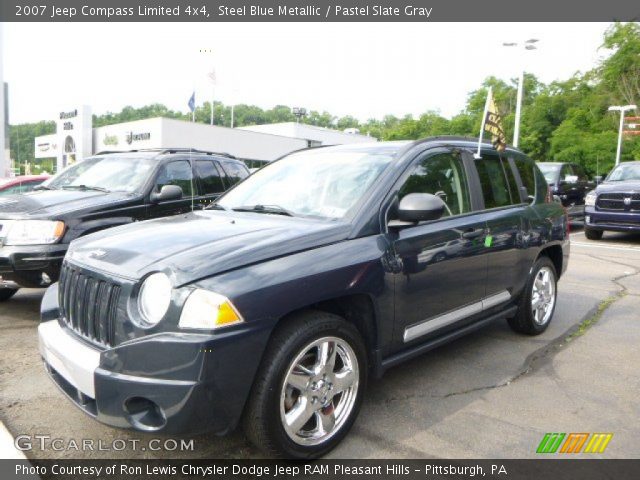 2007 Jeep Compass Limited 4x4 in Steel Blue Metallic
