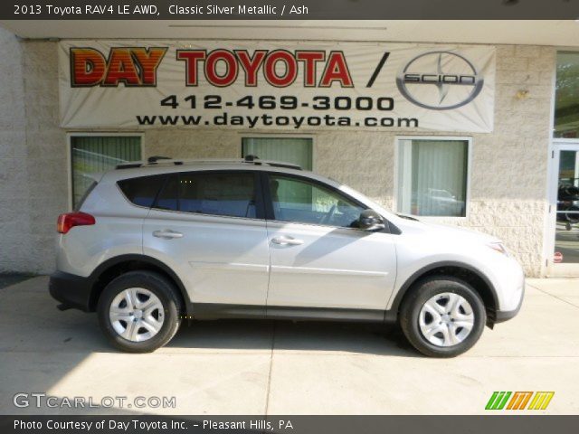 2013 Toyota RAV4 LE AWD in Classic Silver Metallic