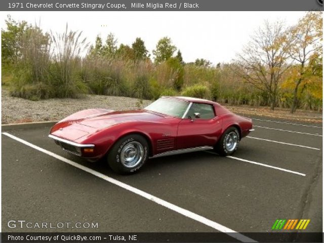 1971 Chevrolet Corvette Stingray Coupe in Mille Miglia Red