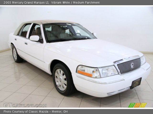 2003 Mercury Grand Marquis LS in Vibrant White