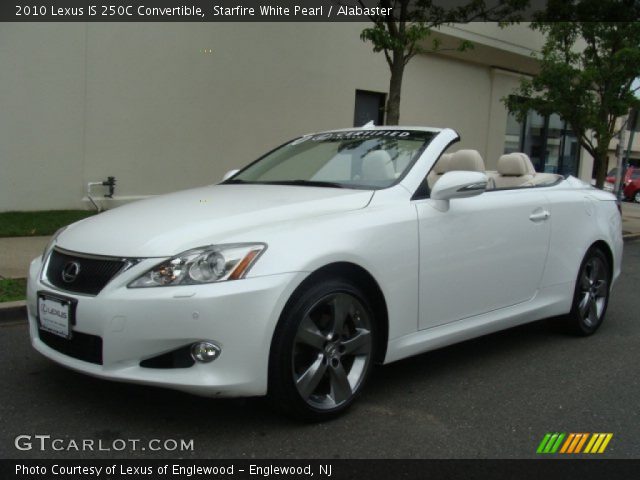 2010 Lexus IS 250C Convertible in Starfire White Pearl