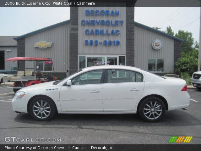 2006 Buick Lucerne CXS in White Opal