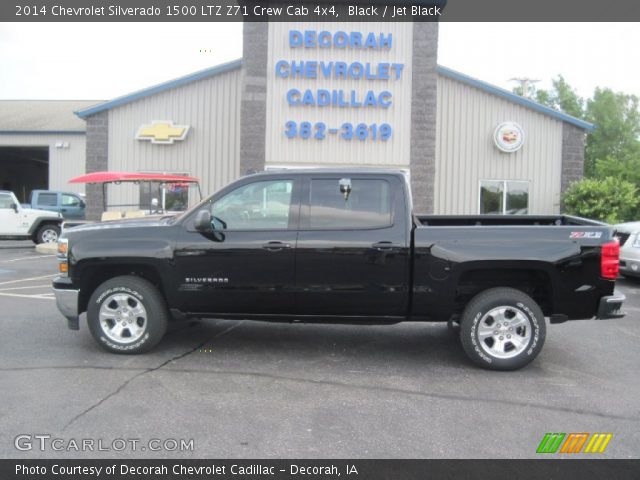 2014 Chevrolet Silverado 1500 LTZ Z71 Crew Cab 4x4 in Black