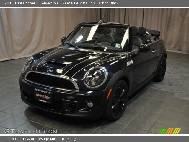 2013 Mini Cooper S Convertible in Reef Blue Metallic