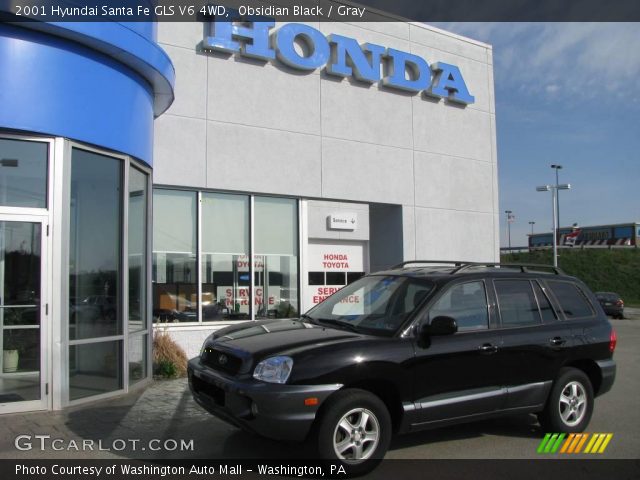 2001 Hyundai Santa Fe GLS V6 4WD in Obsidian Black