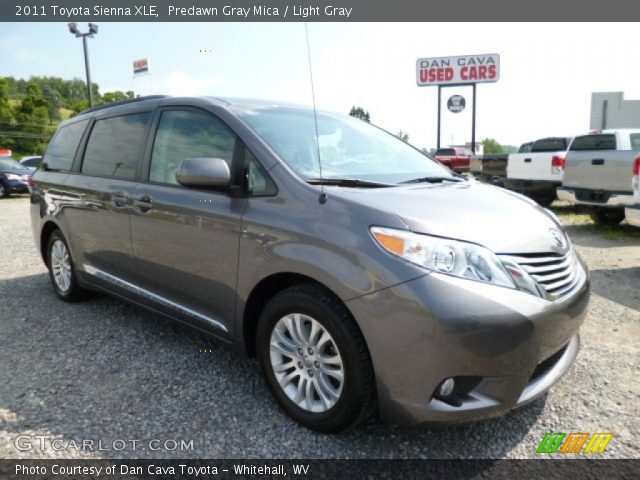 2011 Toyota Sienna XLE in Predawn Gray Mica
