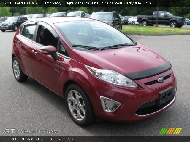 2011 Ford Fiesta SES Hatchback in Bright Magenta Metallic