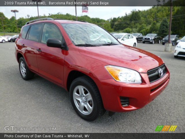 2009 Toyota RAV4 4WD in Barcelona Red Metallic