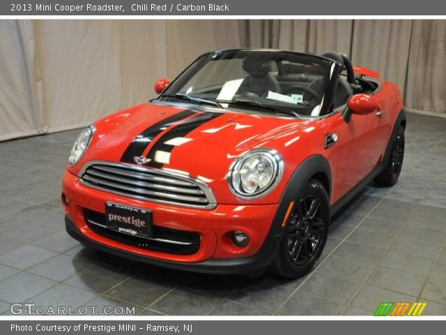 2013 Mini Cooper Roadster in Chili Red