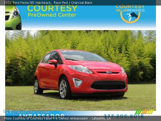 2012 Ford Fiesta SES Hatchback in Race Red