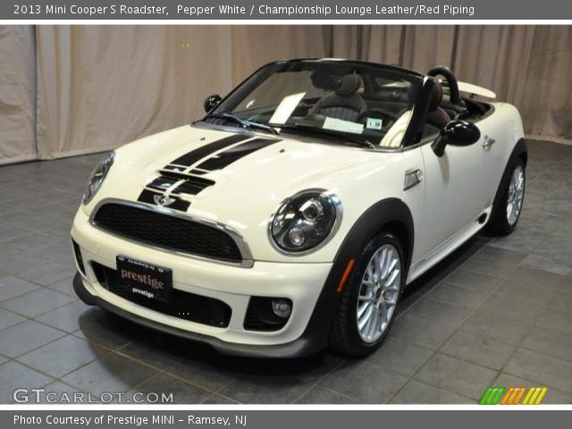 2013 Mini Cooper S Roadster in Pepper White