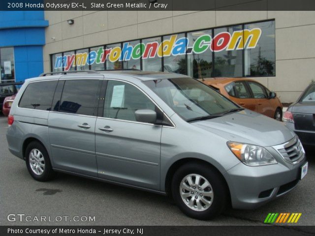2008 Honda Odyssey EX-L in Slate Green Metallic