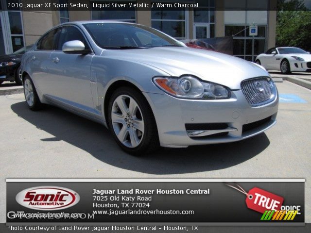 2010 Jaguar XF Sport Sedan in Liquid Silver Metallic
