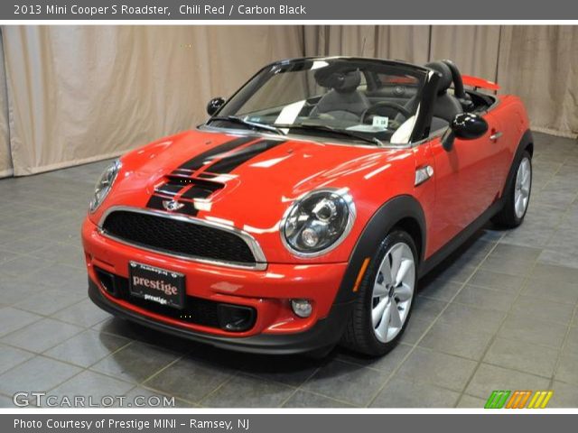 2013 Mini Cooper S Roadster in Chili Red