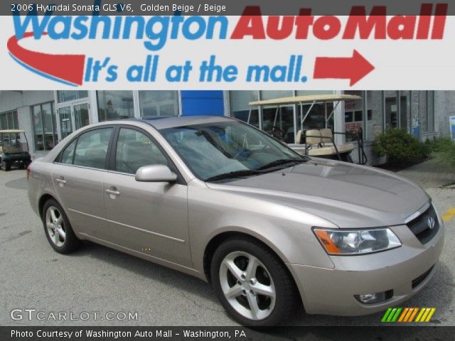 2006 Hyundai Sonata GLS V6 in Golden Beige
