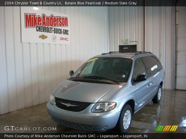 2004 Chrysler Town & Country LX in Butane Blue Pearlcoat