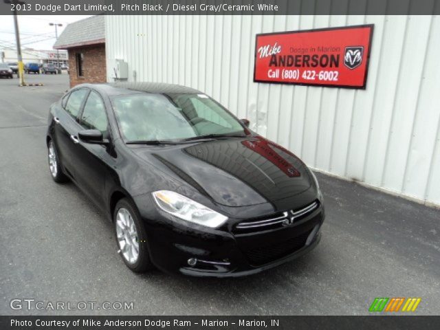 2013 Dodge Dart Limited in Pitch Black