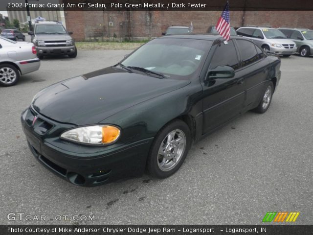 2002 Pontiac Grand Am GT Sedan in Polo Green Metallic