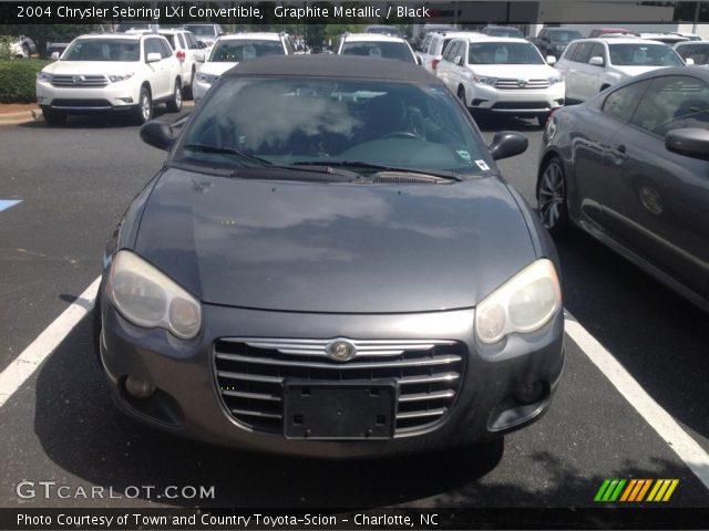 2004 Chrysler Sebring LXi Convertible in Graphite Metallic