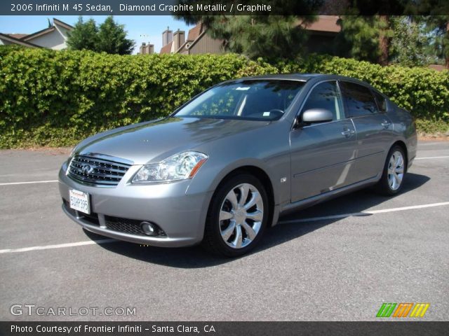 2006 Infiniti M 45 Sedan in Diamond Graphite Metallic