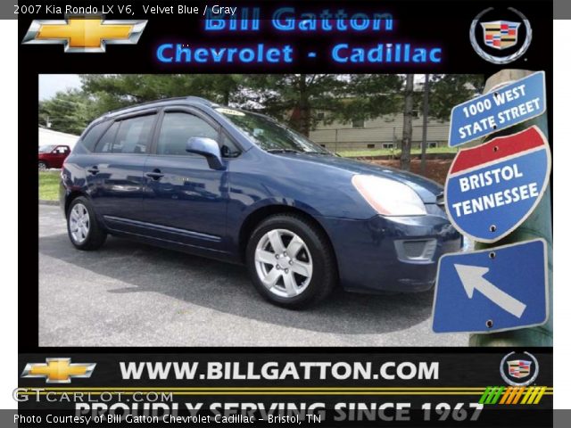 2007 Kia Rondo LX V6 in Velvet Blue