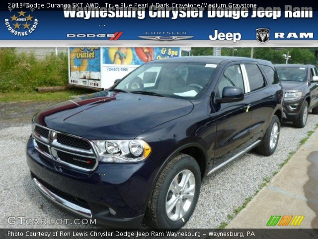 2013 Dodge Durango SXT AWD in True Blue Pearl