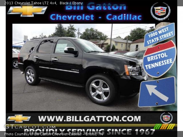 2013 Chevrolet Tahoe LTZ 4x4 in Black