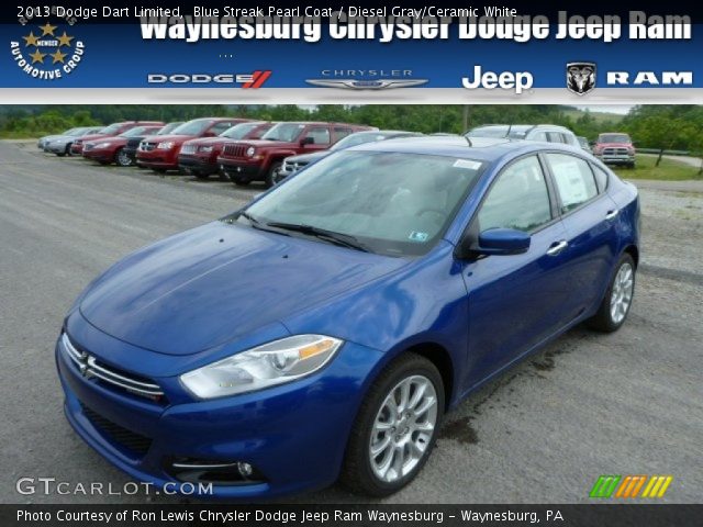 2013 Dodge Dart Limited in Blue Streak Pearl Coat