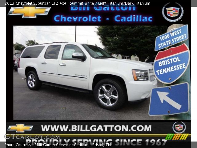 2013 Chevrolet Suburban LTZ 4x4 in Summit White