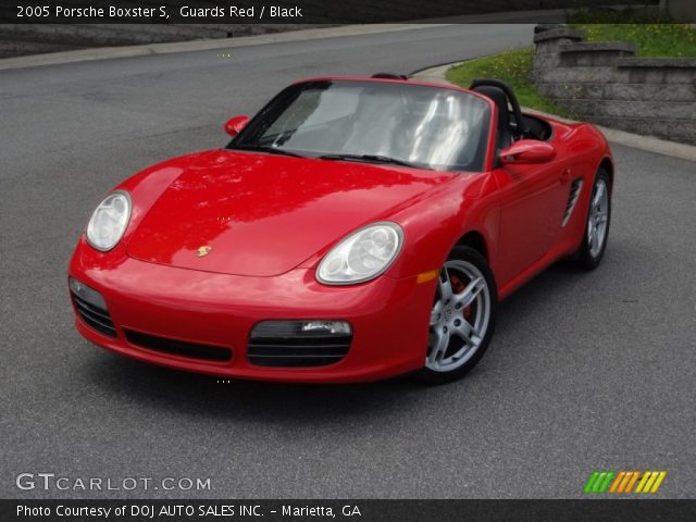 2005 Porsche Boxster S in Guards Red
