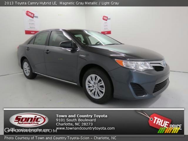 2013 Toyota Camry Hybrid LE in Magnetic Gray Metallic