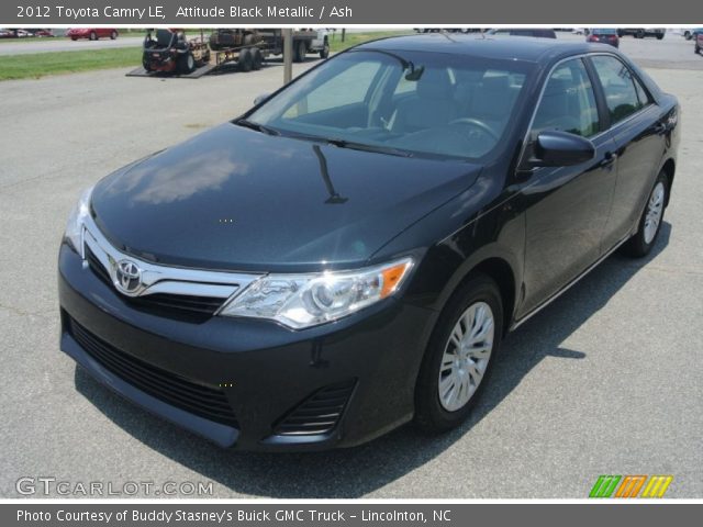 2012 Toyota Camry LE in Attitude Black Metallic