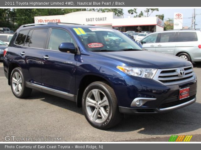 2011 Toyota Highlander Limited 4WD in Nautical Blue Pearl