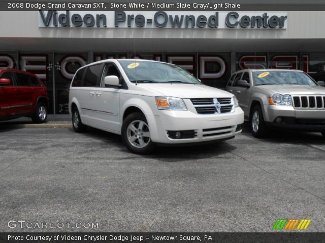 2008 Dodge Grand Caravan SXT in Stone White