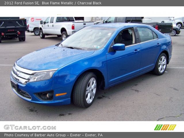 2012 Ford Fusion SE in Blue Flame Metallic