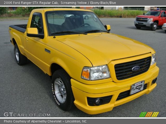 2006 Ford Ranger STX Regular Cab in Screaming Yellow