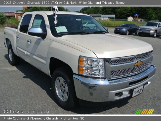 2013 Chevrolet Silverado 1500 LT Crew Cab 4x4 in White Diamond Tricoat