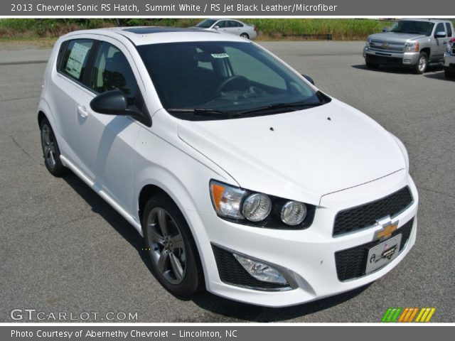 2013 Chevrolet Sonic RS Hatch in Summit White